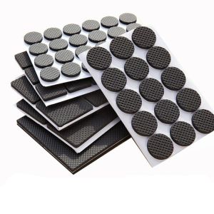 Custom Silicone Rubber EPDM Non Slip Mat With Adhesive Back