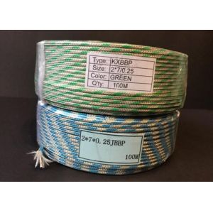 China Type K Thermocouple Extension Wire 2*7/0.25 for Process Temperature Measurement with 32 to 392F Range and +/- 2.2C EMF Tolerance on sale