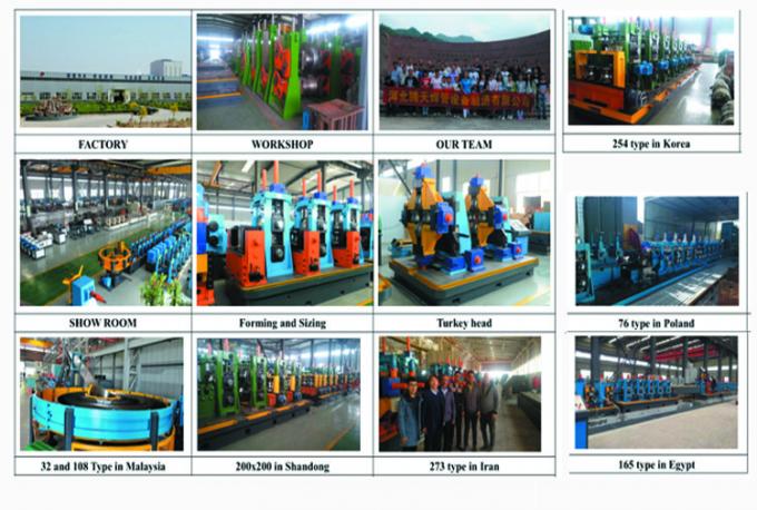100x100mm Direct Forming Square Pipe Mill machine Automatically 6