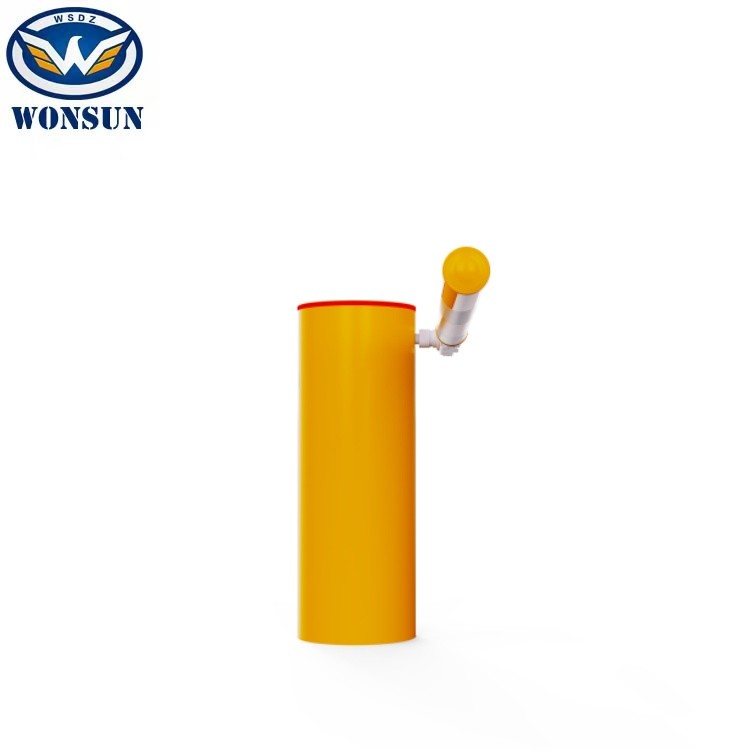 AC Servo Non-Spring Barrier Gate 0.2sec-3sec Speed Round Design for Expressway Bus Station and Airport