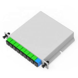 Mini PLC Optical Splitter G657A Customized 1*2 1*4 1*8 1*16 1*32 1*64 PLC 2 Way