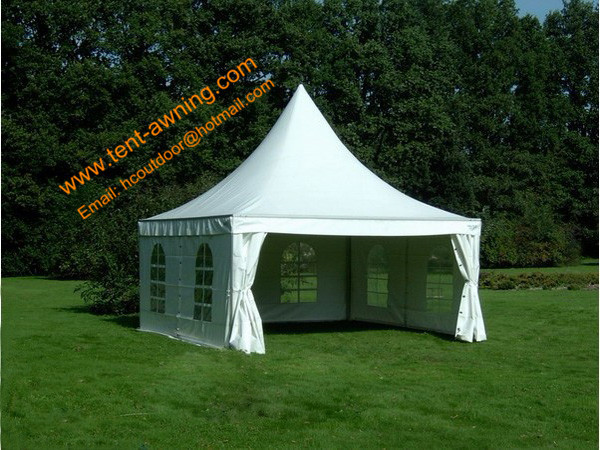 China Pinnacle Tent, Chinese Pagoda Tent, Fireproof PVC, 3x3m, 4x4m, 5x5m, 6x6m