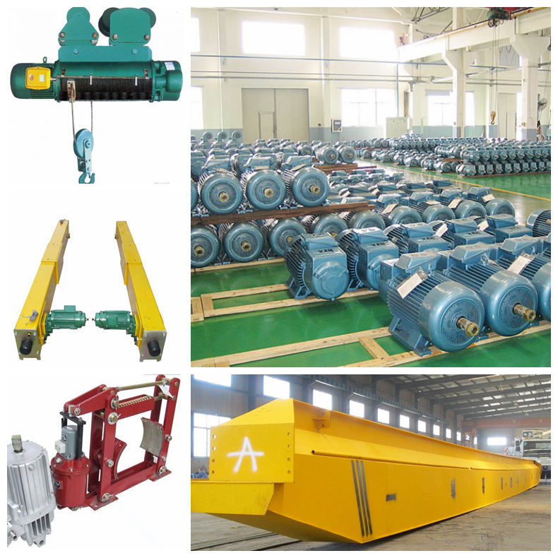 World golden brand HY single beam electric hoist overhead crane