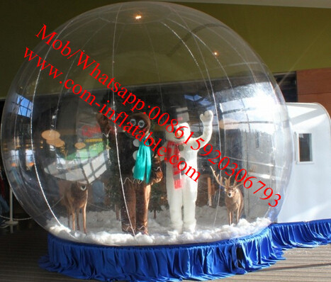  inflatable snow globe tent outdoor christmas bear snow globe Manufactures