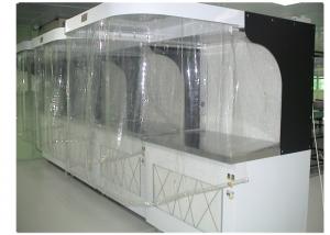  ISO 5 Photoelectric Industrial Laminar Air Flow Cabinet Hood Filtered 220V / 60HZ Manufactures
