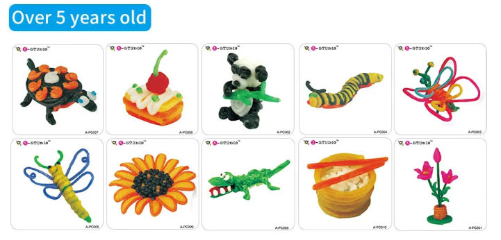 Kids DIY Art Craft Material STEM Innovation Flexible Magic Wax Sticks Wax Wire Wikki Stix Doodle Sticks OEM ODM