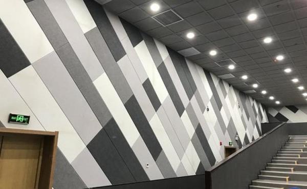 High Density Sound Proofing Acoustic Wall Ceiling Panel Polyester Fiber Acoustic