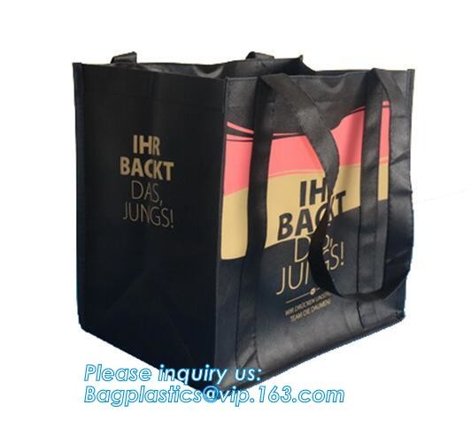 factory wholesale pp non woven bag non woven shopping bag， Promotional custom LOGO printed gift Laminated PP Non Woven B