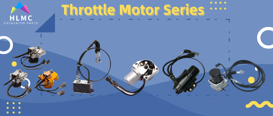 21EN-32380 21en-32381 R305-9 R335-9 Excavator Throttle Motor Construction Machinery Parts