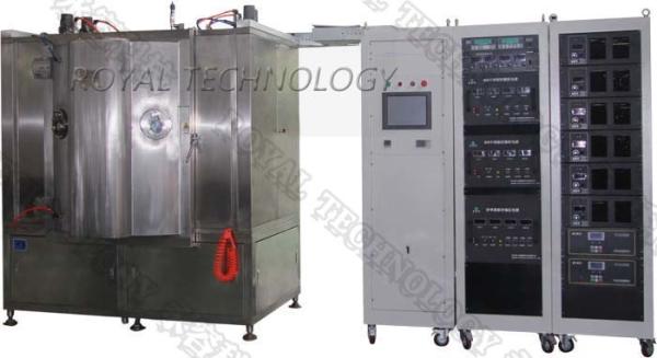 Automatic Metal Alloy Lighter PVD Plating Machine , Cathodic Arc Vacuum Coating