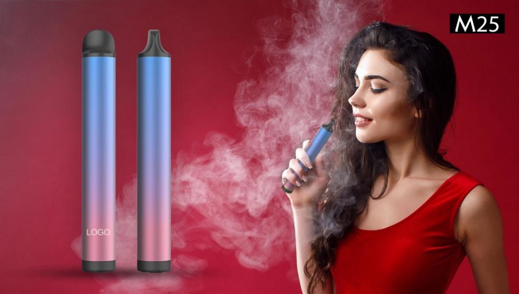 Wholesale M25 disposable pod two oil vaping device chinese e-cigarette factory