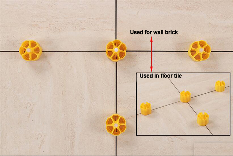 New Tile Leveling Tool Screw-type Tile Leveling System Plastic Tile Spacers