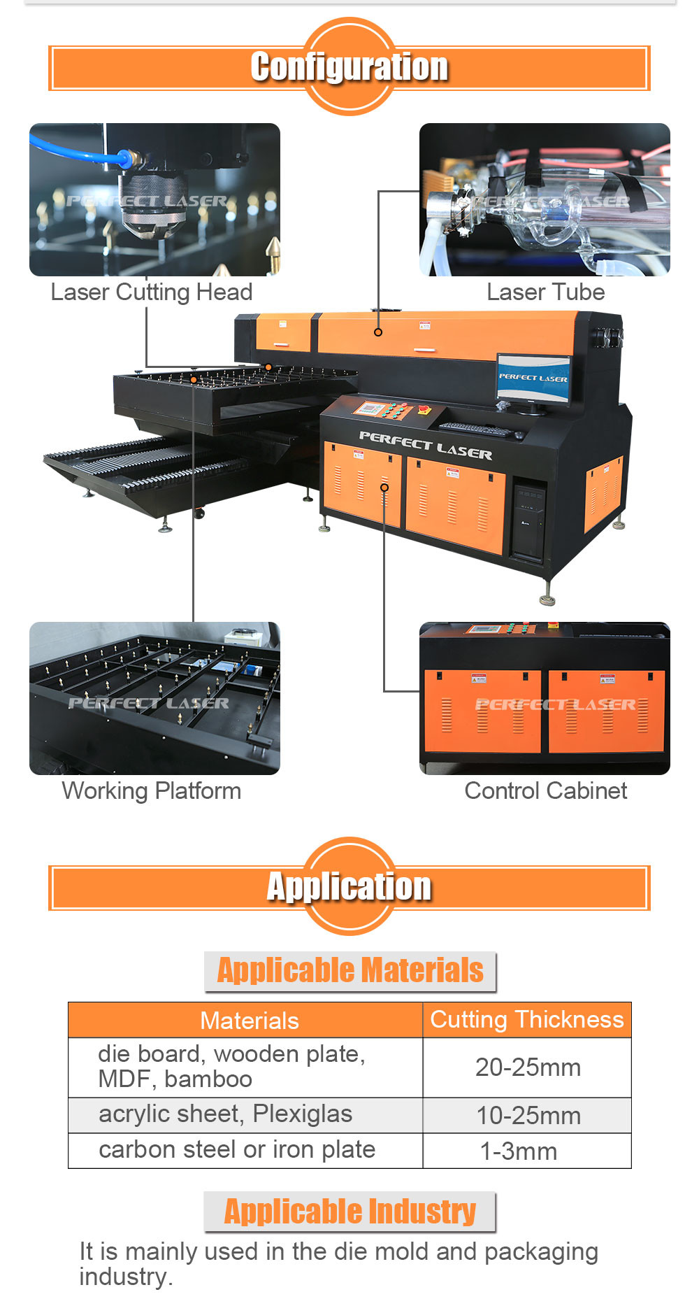 400W 600W Autofocus Die Cut Machine For Wood Acrylic Panel With 0.01mm Cutting Precision