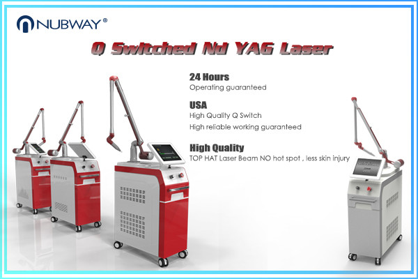 Alexandrite medical Q Switched Nd Yag Laser Tattoo Removal machine