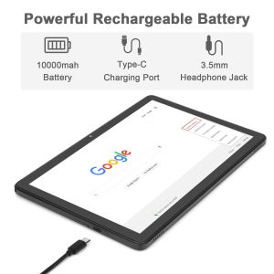 C idea 5G WiFi Android Touch Screen Tablet PC with Keyboard Mouse for School