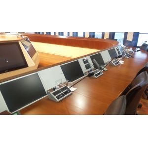 Flush Mounting Audio Conference Microphone System Flexible Module