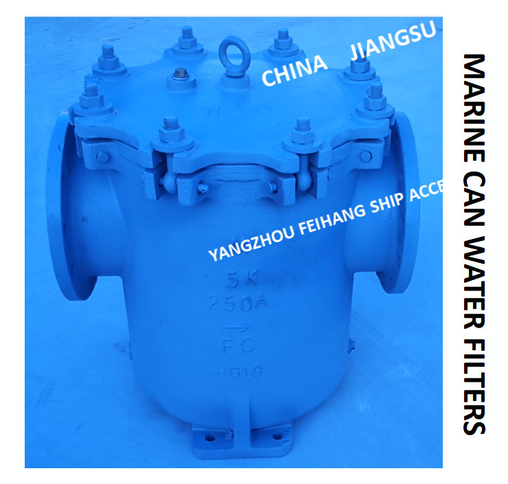 JIS F7121 5k/10k Can Water Filter,Sea Water Filter,Can Water Strainer,Sea Water Strainer Body - Cast Iron