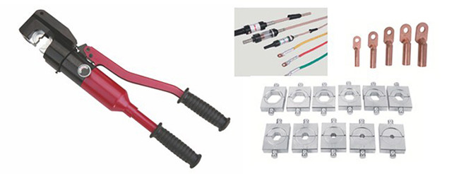 100KN Hexagon Terminal Crimping Tool Hydraulic Cable Crimper For Power Line