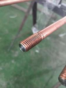  Threaded Copper Clad Earth Rod Hot Tub Grounding Rod 3 4 1 2 Manufactures