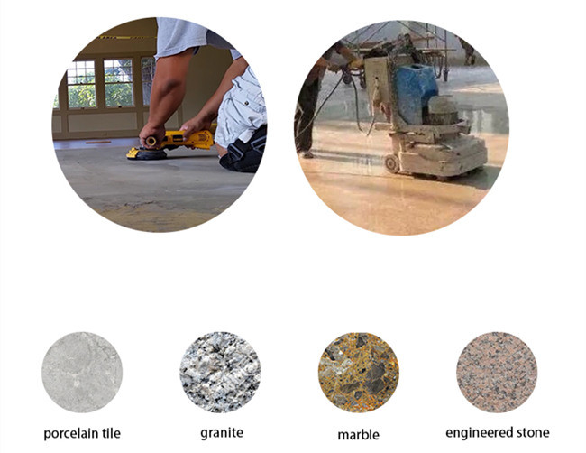 Granite Concrete Blue 115mm Double Row Cup Grinding Wheel 4.5 Inch