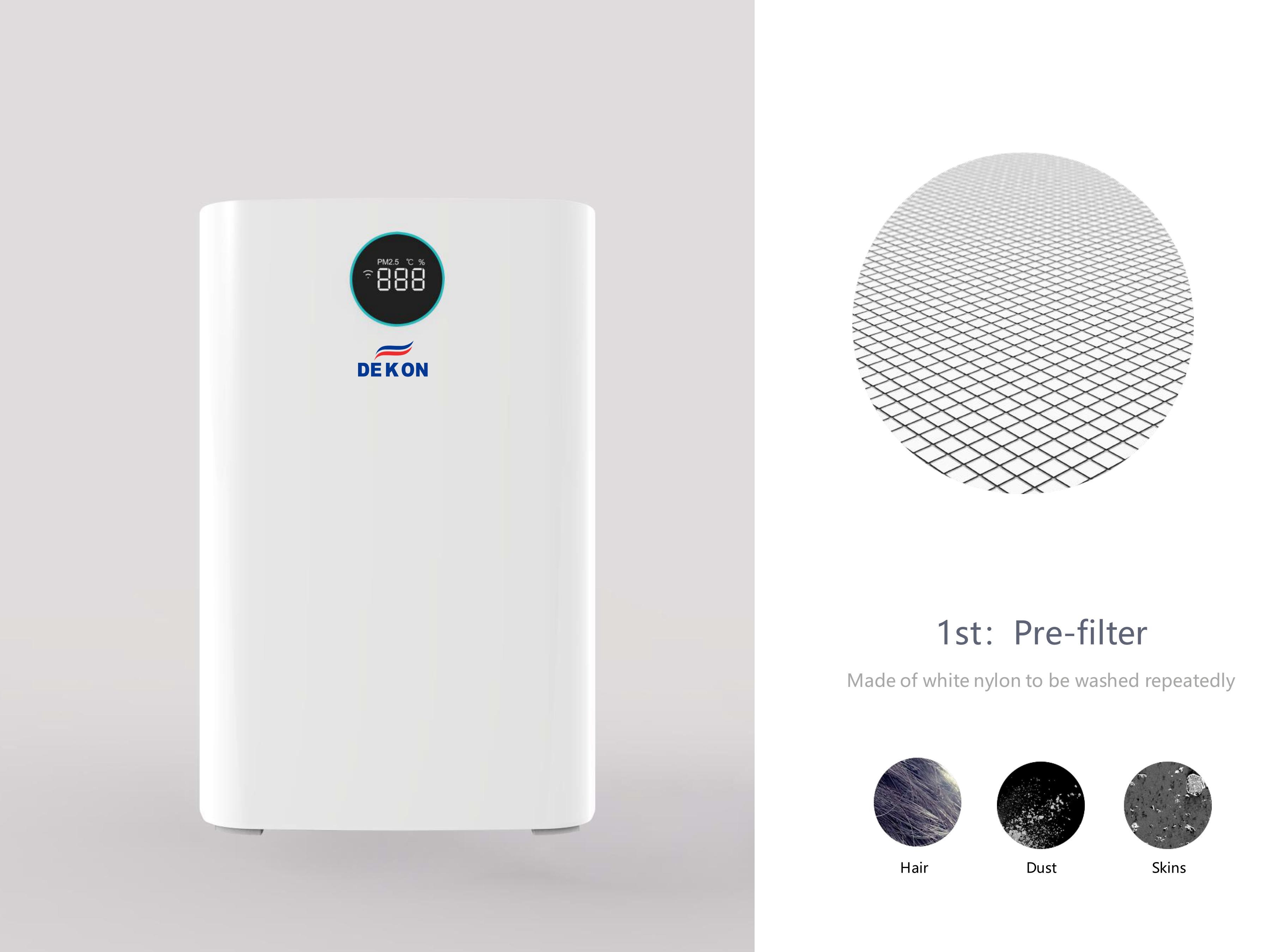 Big Eye series Purilizer-UVC and HEPA H11 Air purifier and air sterilizer good air disinfection for home and office