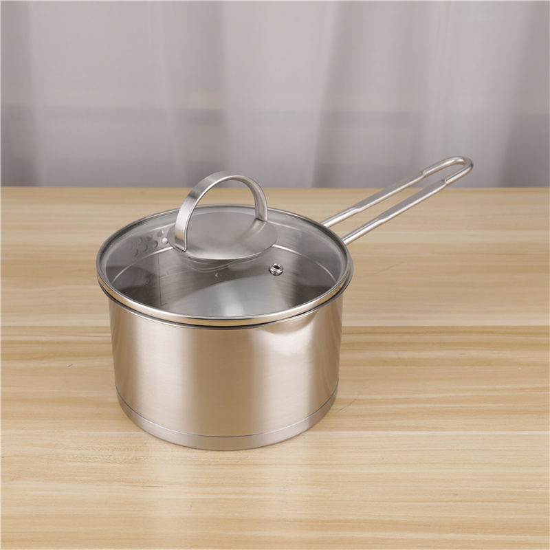 Milk Soup Cookware Pot Restaurants Caterers Stainless Steel 201 Stock Pot