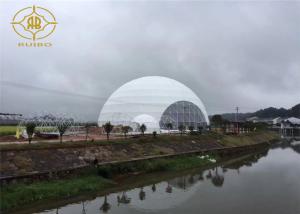  Snow Load Geodesic Dome Tent Steel Structure For Fashion Show Exhibition Manufactures