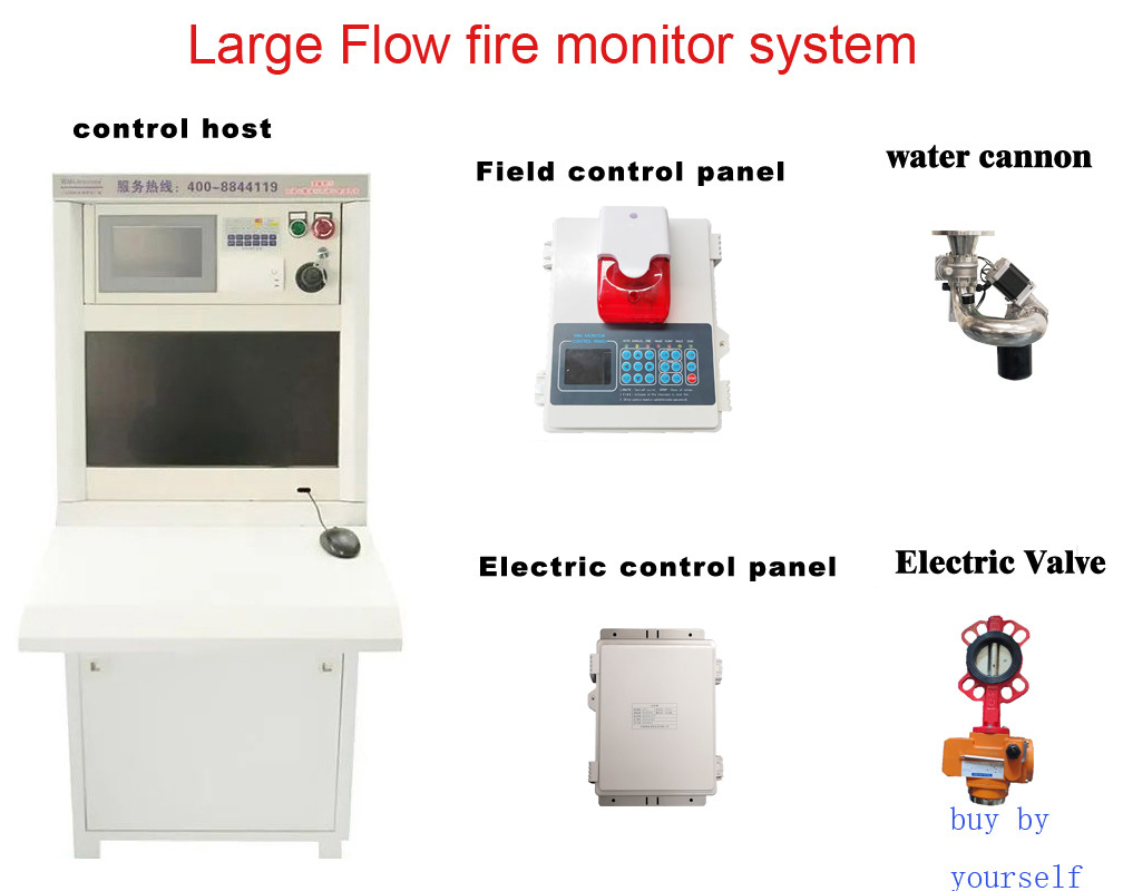 Zdms Series Automatic Water Cannon For Firefighting System Design And Installation