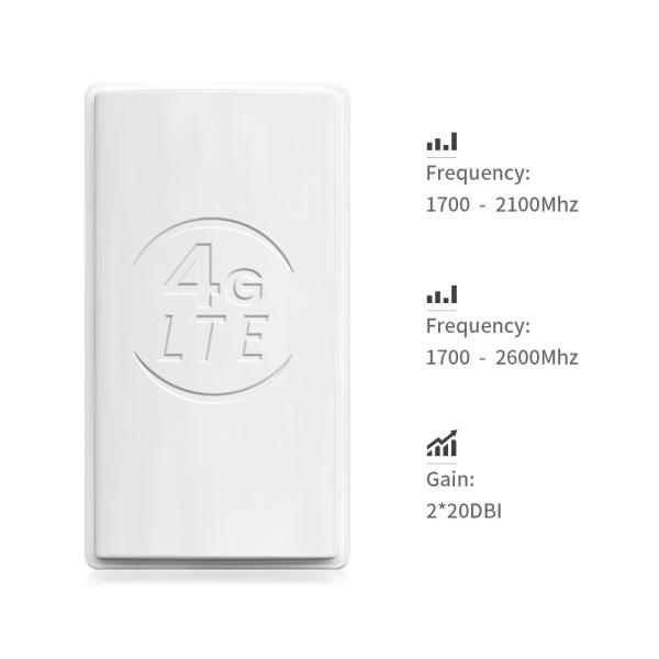 Long Range IP67 Waterproof Wireless Base 5G WiFi Outdoor Antenna with 100MHZ