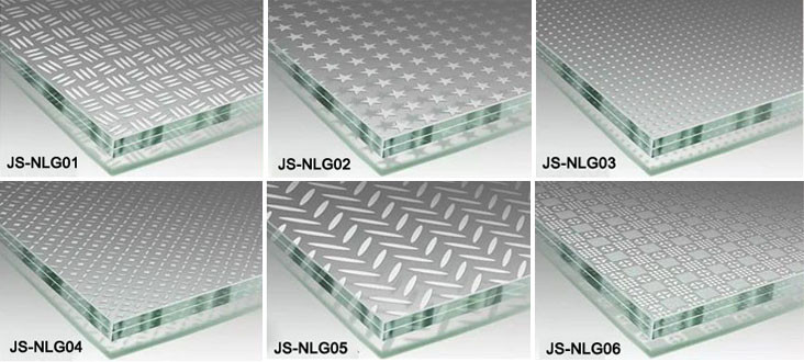 Customized Three Layers SGP Anti Slip Safety Laminated Glass
