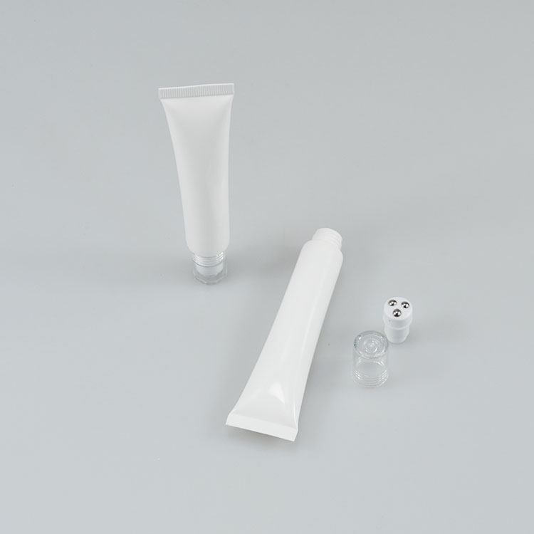Plastic PP Soft Tube Packaging with 15g Capacity PE Collar and Massage Applicator