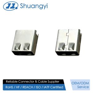  USB 2.0 AM Male Connector Three-Piece Front Shell Assembly | Pin Wire Cable Electrical Electronic Terminal Connector for Customization &amp; Power Manufactures
