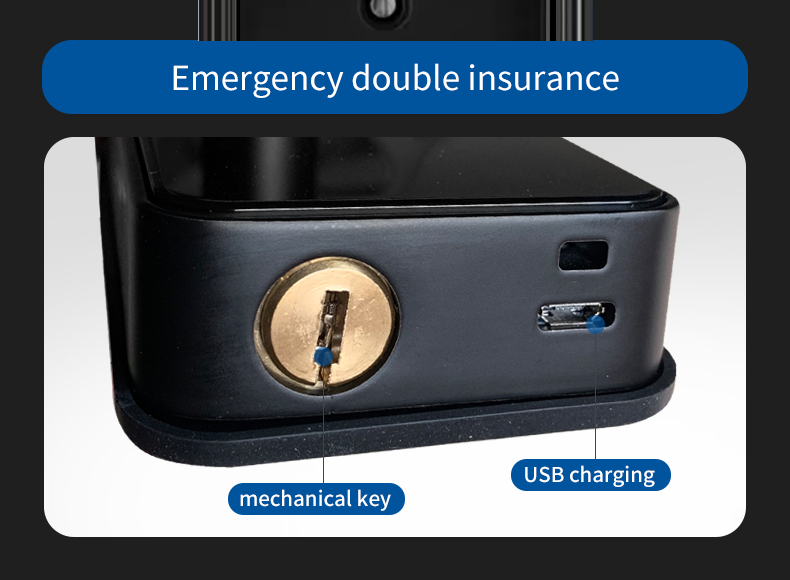 Remote Control Smart Lock TTlock Tuya Fingerprint Interior Door Lock