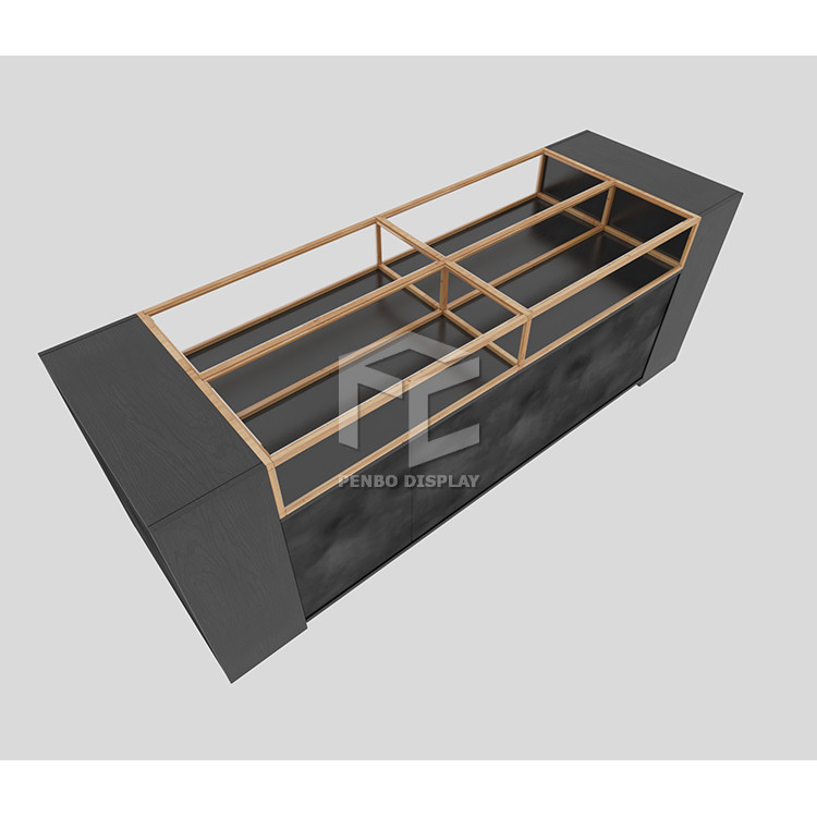 Retail Men Clothing Shop Display Furniture Veneered Garment Store Fixtures