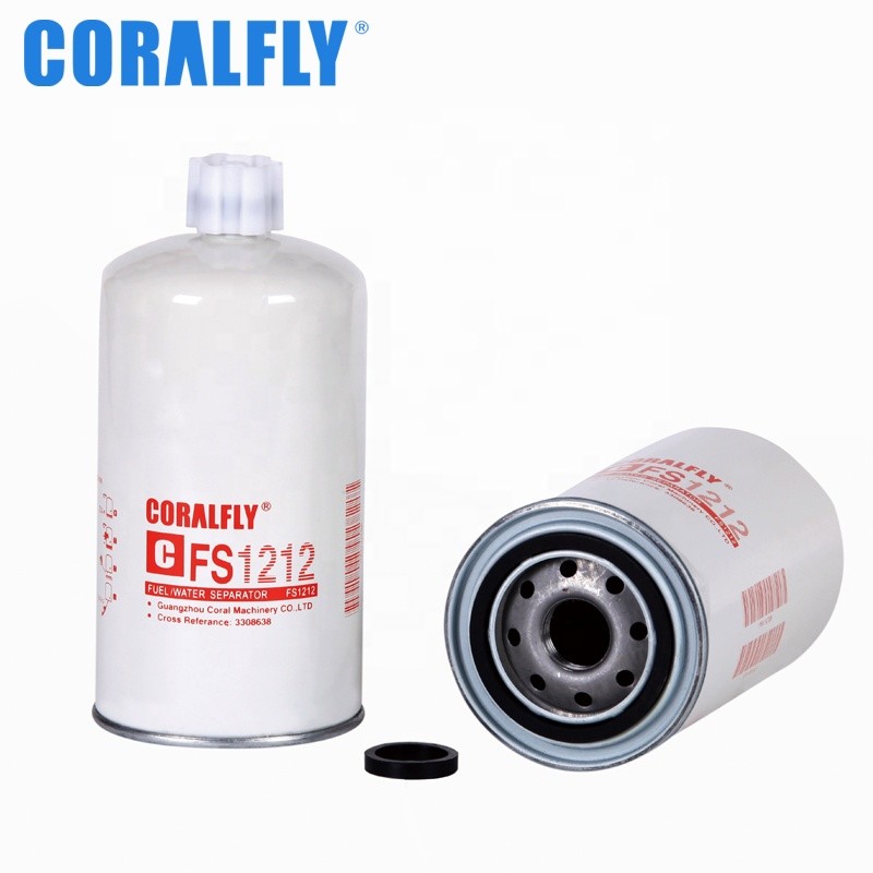 Fs1212 P558000 1986378 S3201S CORALFLY Fuel Water Separator Spin - On With Open End For Bowl