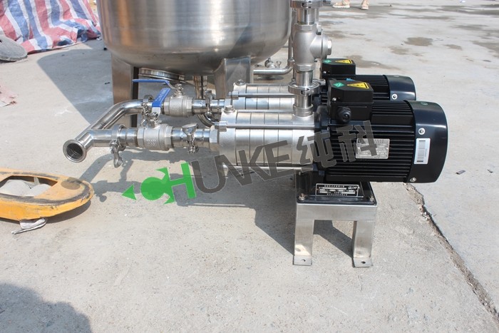 Large Scale RO Water Purification System / 2000L Reverse Osmosis Plus EDI Plant For Laboratory
