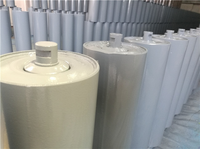 OEM 63.5mm Dia Belt Conveyor Rollers For Corrosive Environments