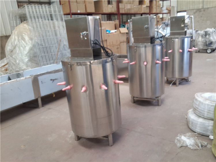 Material 304 Stainless Steel Calf Feeding Equipment with Rubber Nipples for Newborn Calves