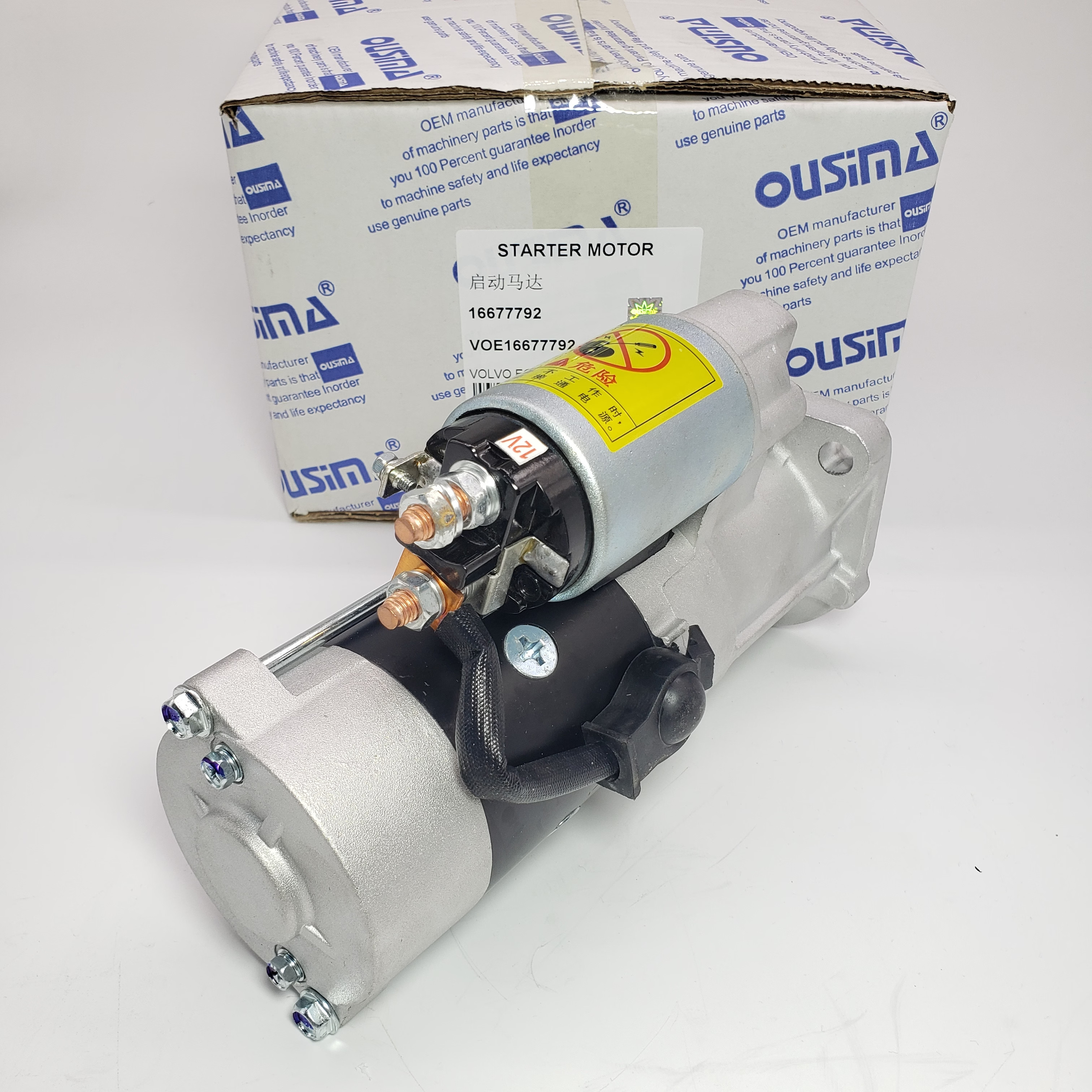 Starter Motor 16677792 VOE16677792 For Vo-lvo EC55D EC60D EC60E EC80D