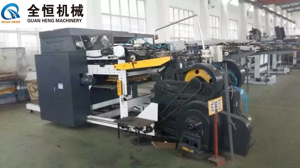 High Efficiency Flatbed Die Cutter Machine 1200-1500pcs/H Cutting Size 1500×1000