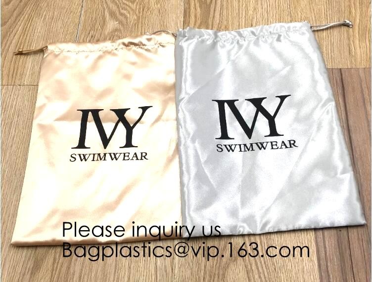 Soft Toy Storage Satin Bag With Drawstring,Promotional Red Wine Color Satin Packaging Bag,Hot selling Fancy Pink Satin J