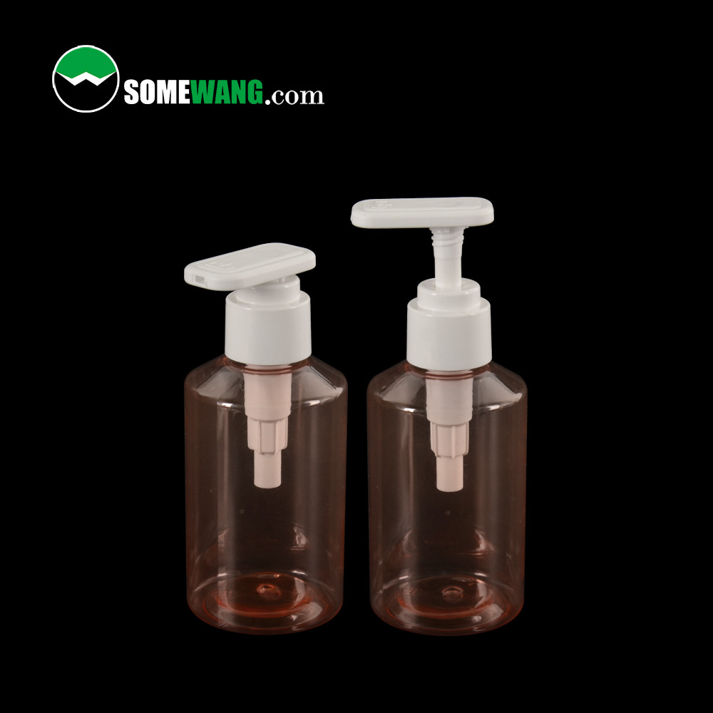 150ml Cosmetic Emulsion Spray Pump Plastic PET Bottle For Shampoo Liquid Skin Care