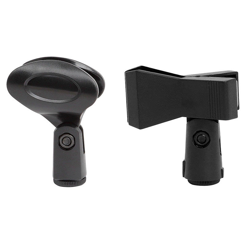 Aluminum Alloy Double Wheat Clips 65cm Tripod Mic Stand