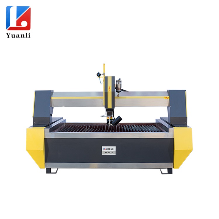 Waterjet 5 Axis CNC Granite Marble Bridge Cutting Machine 380V 3PH 50HZ