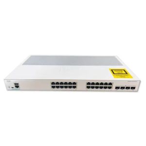 Powerful 24 Port PoE Ethernet Network Switch C1000-24FP-4G-L with 256 MB Flash