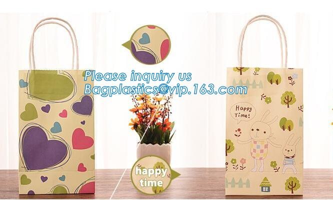 Cheap Customized Pink Printed Paper Shopping Bag For Clothing and Gift,Recycled Luxury Paper Bags & Retail Carrier Bags