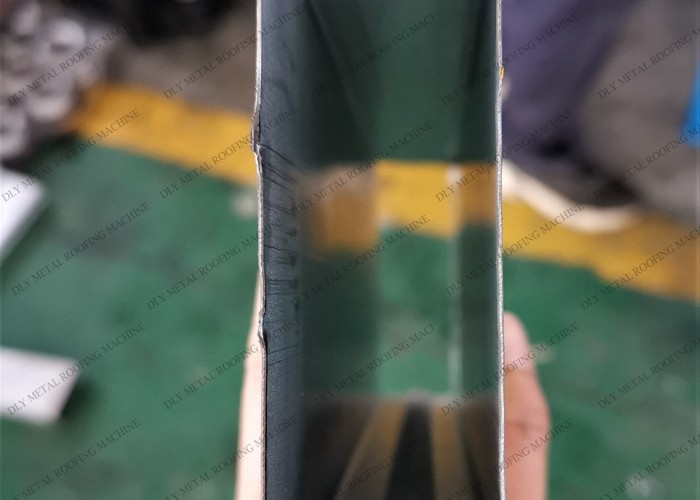 0.05mm Colored Steel Pipe Profiling Machine 2.2kw Square Pipe Roll Forming
