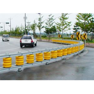  Highway Safety Roller Crash Barrier With Anti Corrosion Q345B/Q235B Material Manufactures