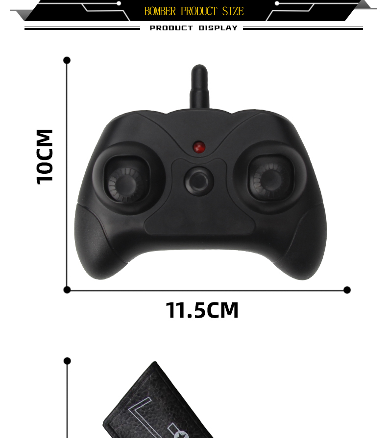 Fx632 Rc Airplane B2 Bomber 2.4ghz Wireless Control Mini Glider 2ch Aircraft Drone Children Toys Gifts for Kids' Learning