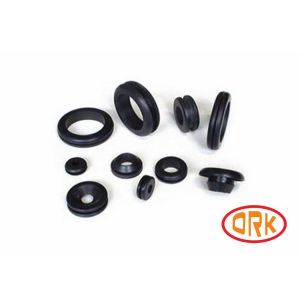 Auto Part Waterproof Black Rubber Seal Grommet 70 ± 5 Shore Hardness